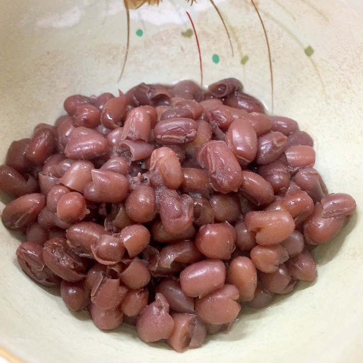 簡単!あっさり上品♪小豆の煮方 煮汁もヘルシー